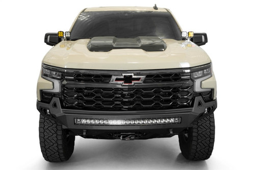 Addictive Desert Designs 2022+ Chevy Silverado 1500 ZR2 Stealth Fighter Front Bumper - addF120083030103