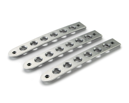 DV8 Offroad D-JP-190015-AL-3 Aluminum Door Handle Inserts; 3-Pieces - D-JP-190015-AL-3