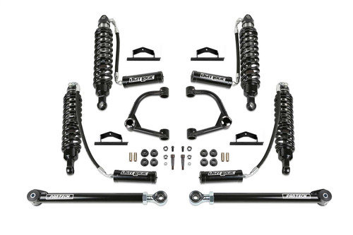 Fabtech K2389DL Uniball UCA Lift System w/Shocks - K2389DL
