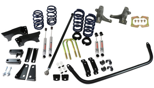 Ridetech 11345114 StreetGrip system for 1963-1970 C10 with big block, no bushings. - 11345114