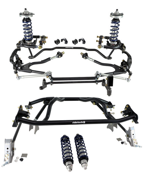 Ridetech 12280203 HQ Coil-Over System with hub spindles for 1961-1965 Falcon. - 12280203