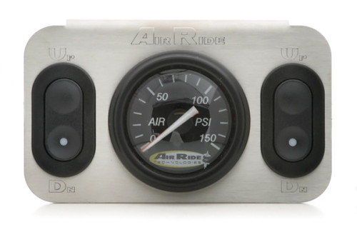 Ridetech 31192500 2-Way 12 volt analog control panel for air suspension. For use with 12v valves. - 31192500