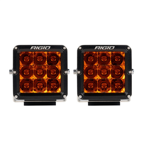 Rigid Industries D-XL Pro Spot Lens - Amber (Pair) - rig322214