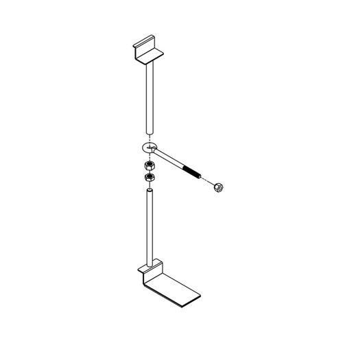 Titan Fuel Tanks Universal Spare Tire Buddy Mounting System - 9901330
