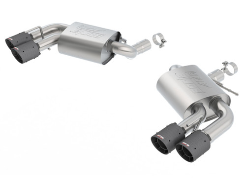 Borla 2016 Chevy Camaro SS V8 AT/MT ATAK Rear Section Exhaust w/o Dual Mode Valves - bor11921CFBA
