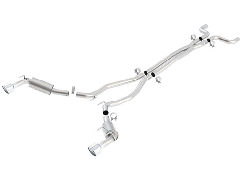 Borla 10-13 Chevy Camaro SS 6.2L 8cyl Aggressive Catback Exhaust - bor140356