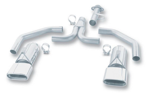 Borla 86-91 Corvette 5.7L 8cyl S-Type SS Catback Exhaust - bor140082
