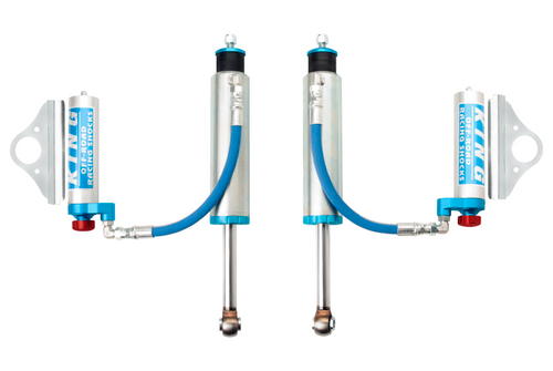 King Shocks 00-10 Chevrolet Silverado 2500/3500/HD Front 2.5 Dia Remote Res Shock w/Adjuster (Pair) - kin25001-184A