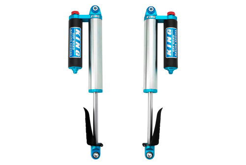 King Shocks 2020+ Jeep Gladiator JT Rear 2.5 Dia Piggyback Reservoir Shock 0-2in Lift w/Adj (Pair) - kin25001-379A