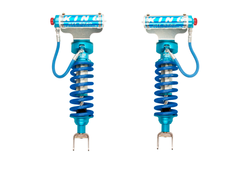 King Shocks 09-18 Ram 1500 4WD Front 2.5 Dia Remote Reservoir Coilover w/Adjuster (Pair) - kin25001-207A