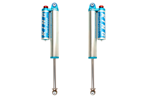 King Shocks 2011+ Chevrolet Silverado 2500/3500/HD Rear 2.5 Dia Piggyback Res Shock w/Adj (Pair) - kin25001-303A