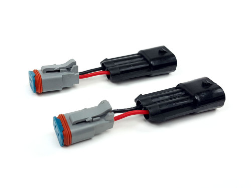 KC HiLiTES 63074 KC Wire Adapter Super Duty H10 To DT 1999-2016 Ford Super Duty F-250 F-350 F-450 - 63074