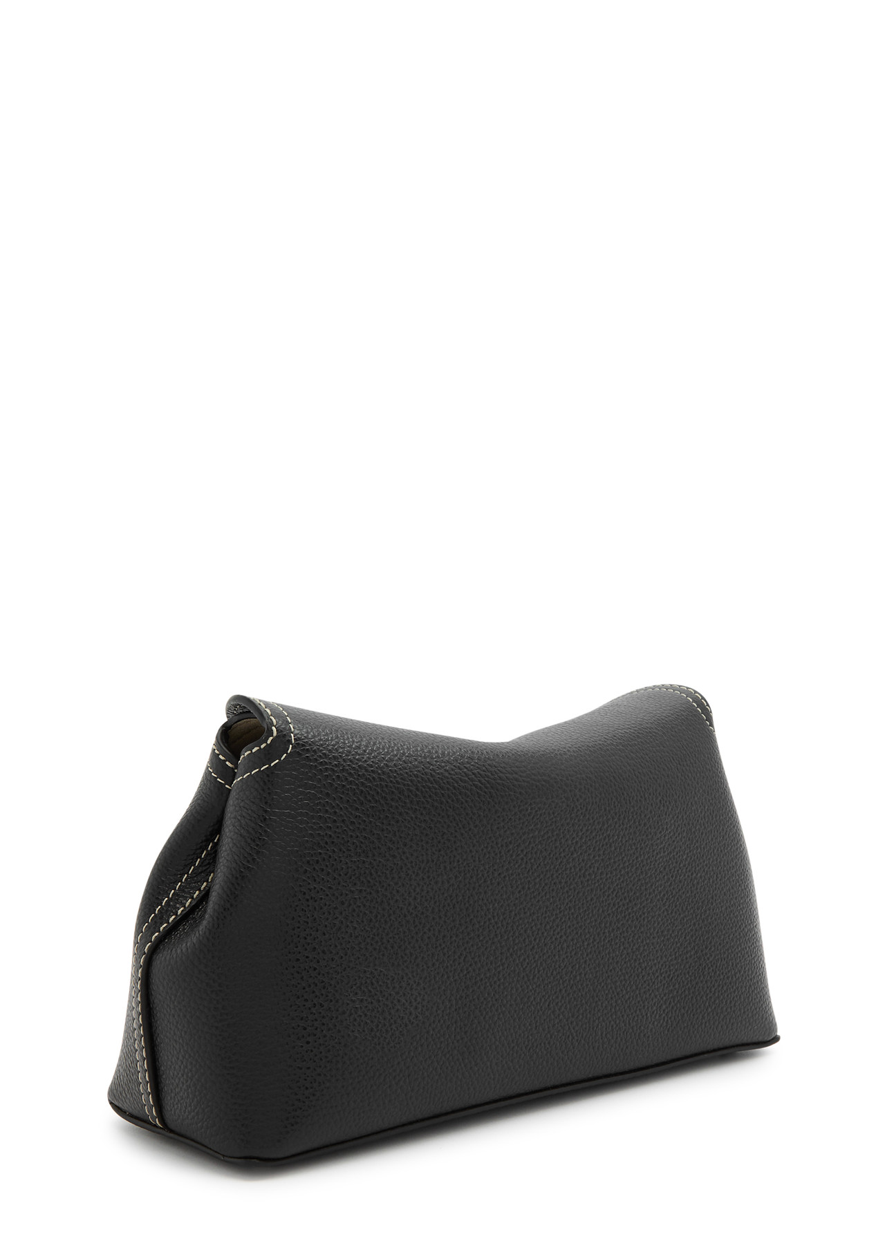 T-Lock Woven Leather Clutch main image 1