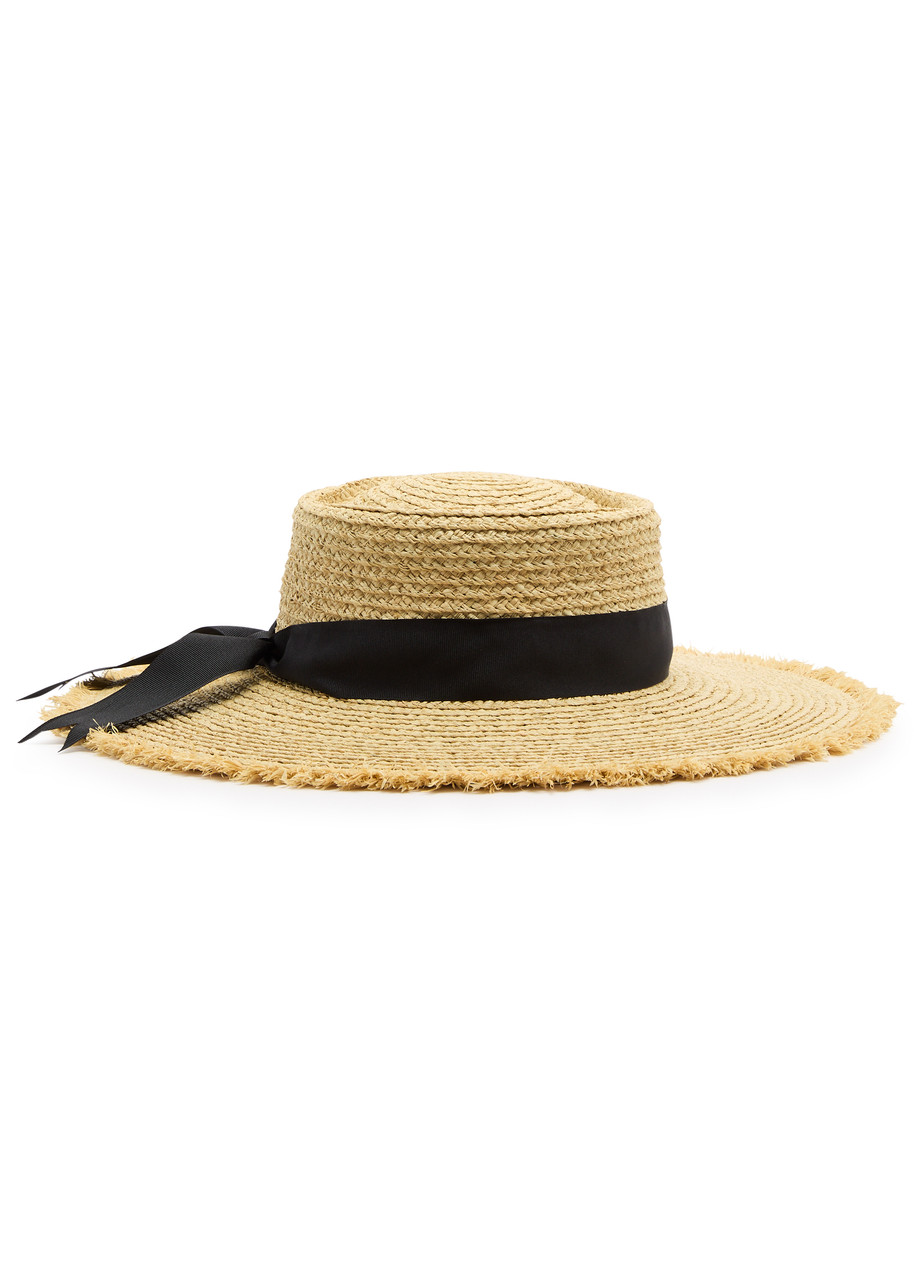 LACK OF COLOR The Ventura sand woven raffia hat | Harvey Nichols