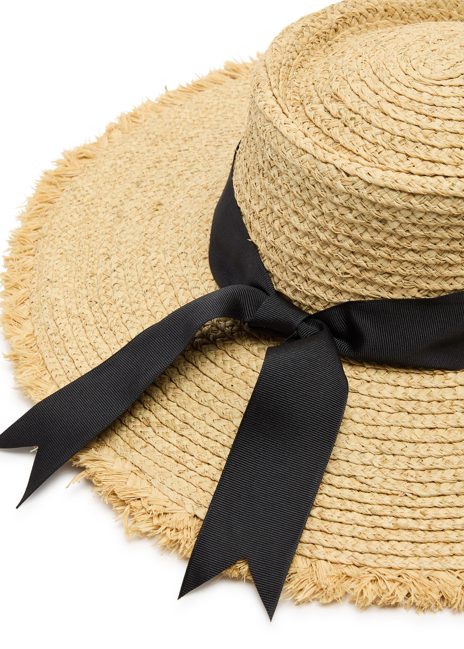 LACK OF COLOR The Ventura sand woven raffia hat | Harvey Nichols