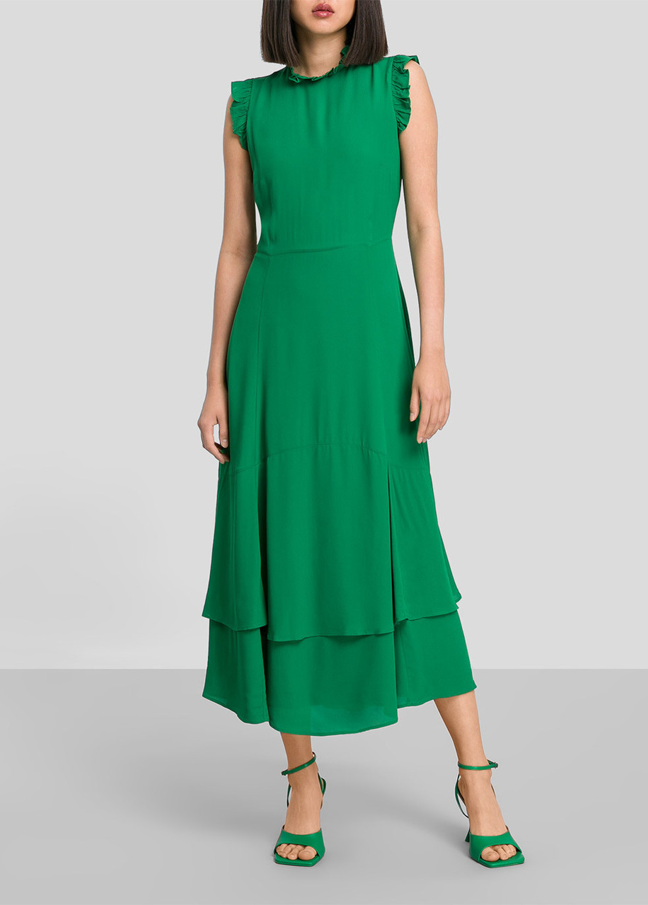 green emerald velvet dress Long Sweetheart Prom Dress with Lace-Up Sheer Corset– PromGirl