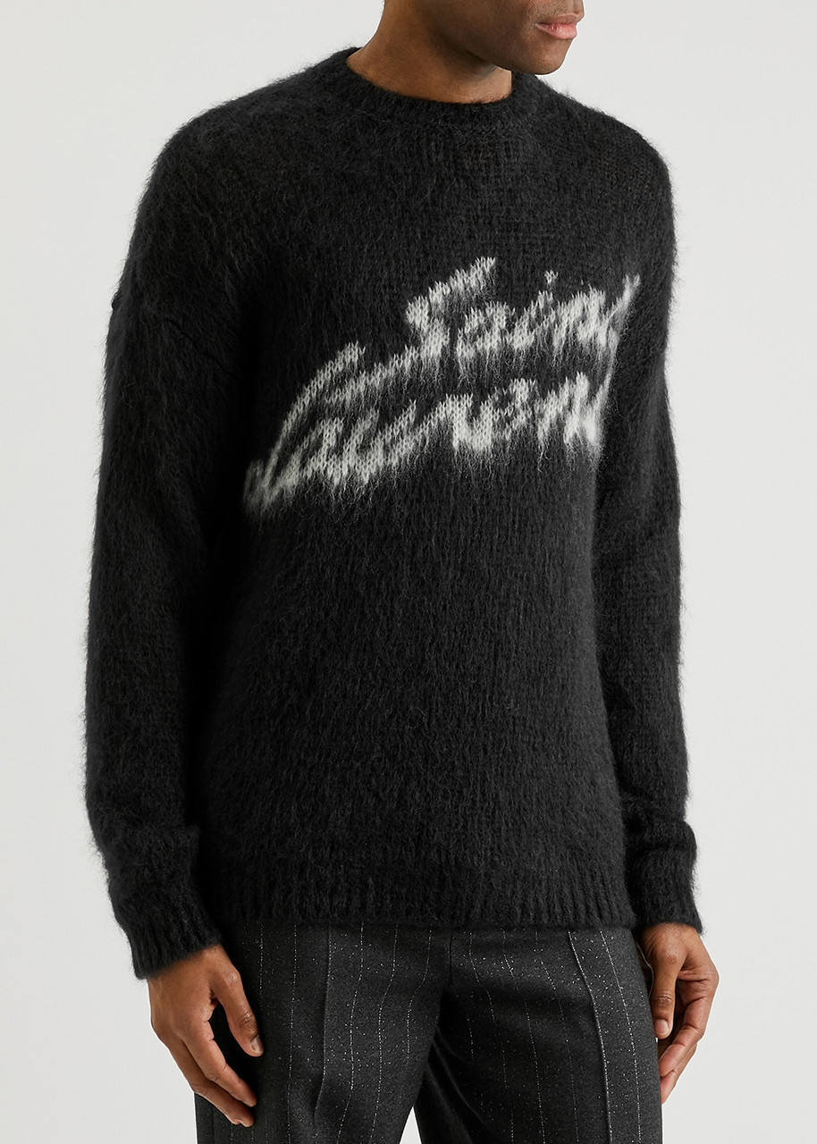 louren★mohair knit pullover louren）mohair knit pullover louren ローレン mohair knit pullover