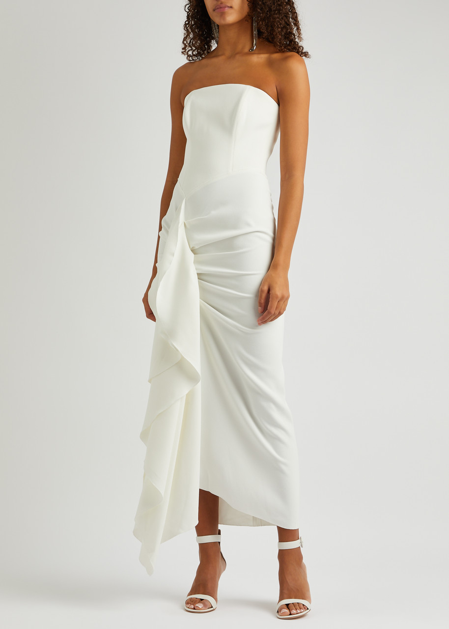 knee length dresses for ladies Solace London Thalia Midi Dress – Balardi main image 0