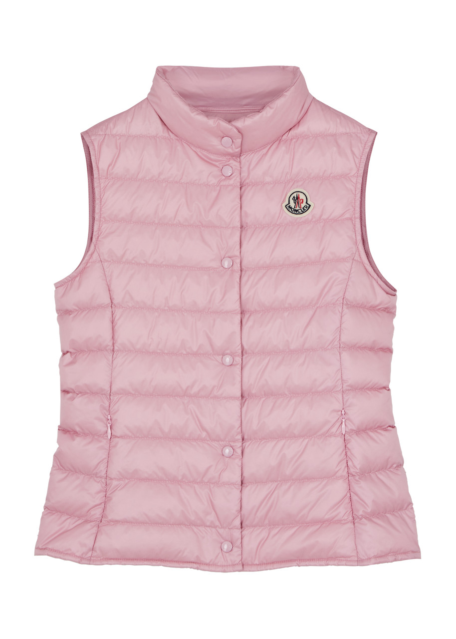 MONCLER KIDS Liane quilted shell gilet | Harvey Nichols