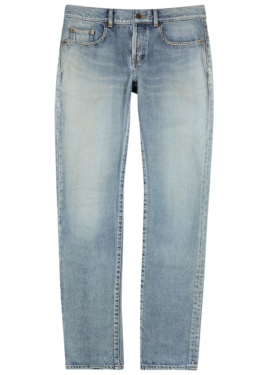 SAINT LAURENT Slim-leg jeans | Harvey Nichols