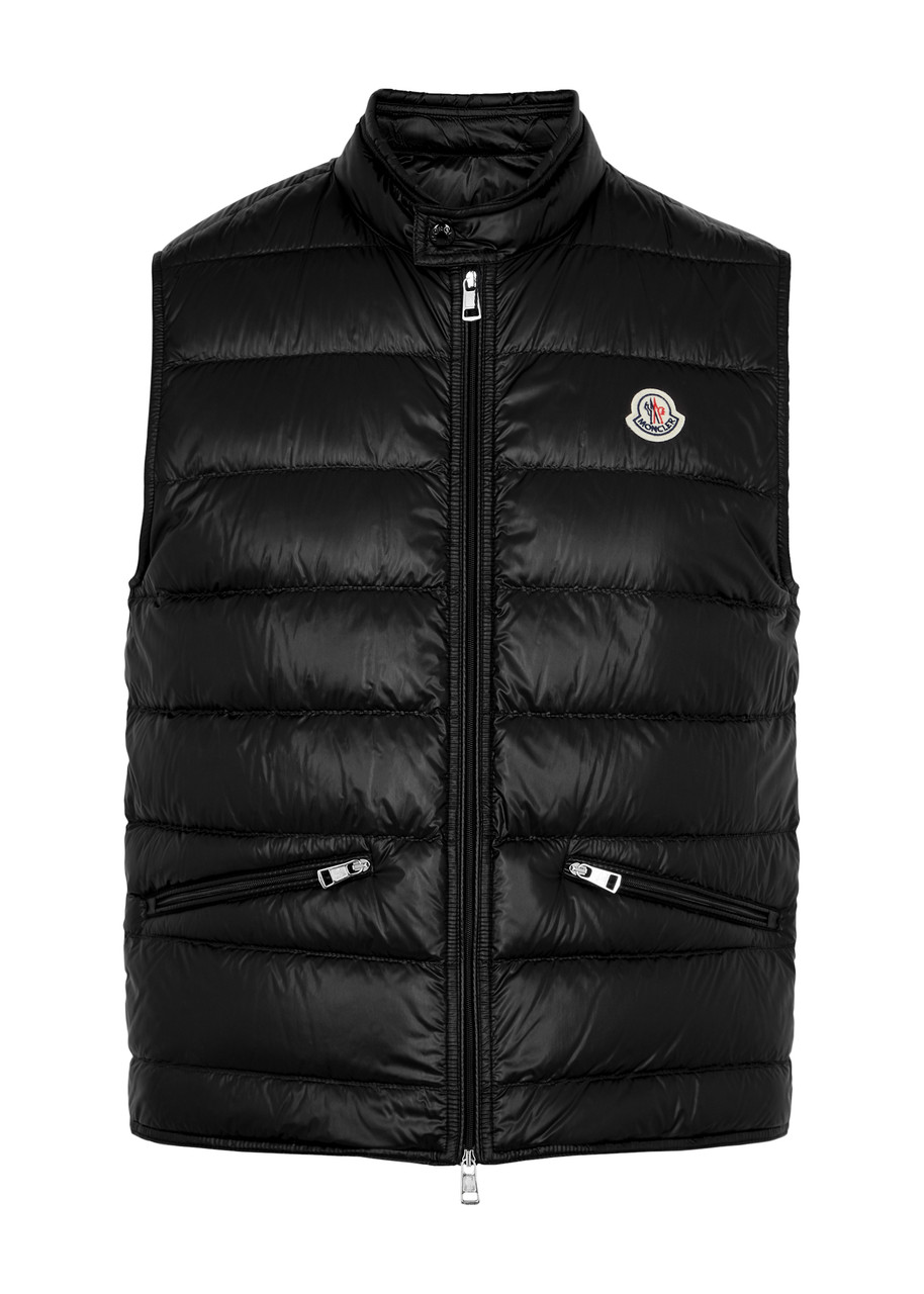 MONCLER Gui quilted shell gilet | Harvey Nichols