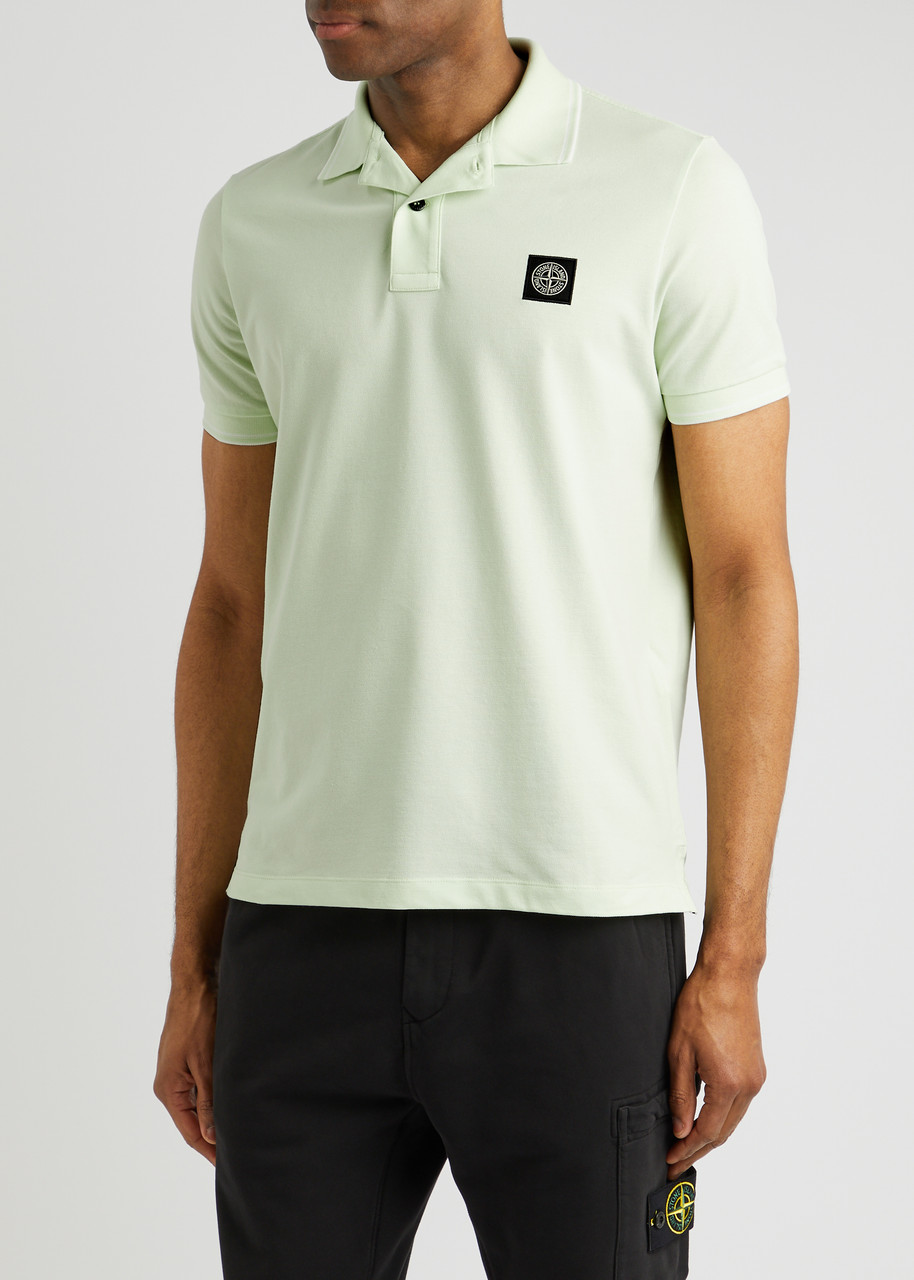 Polo piqué stone