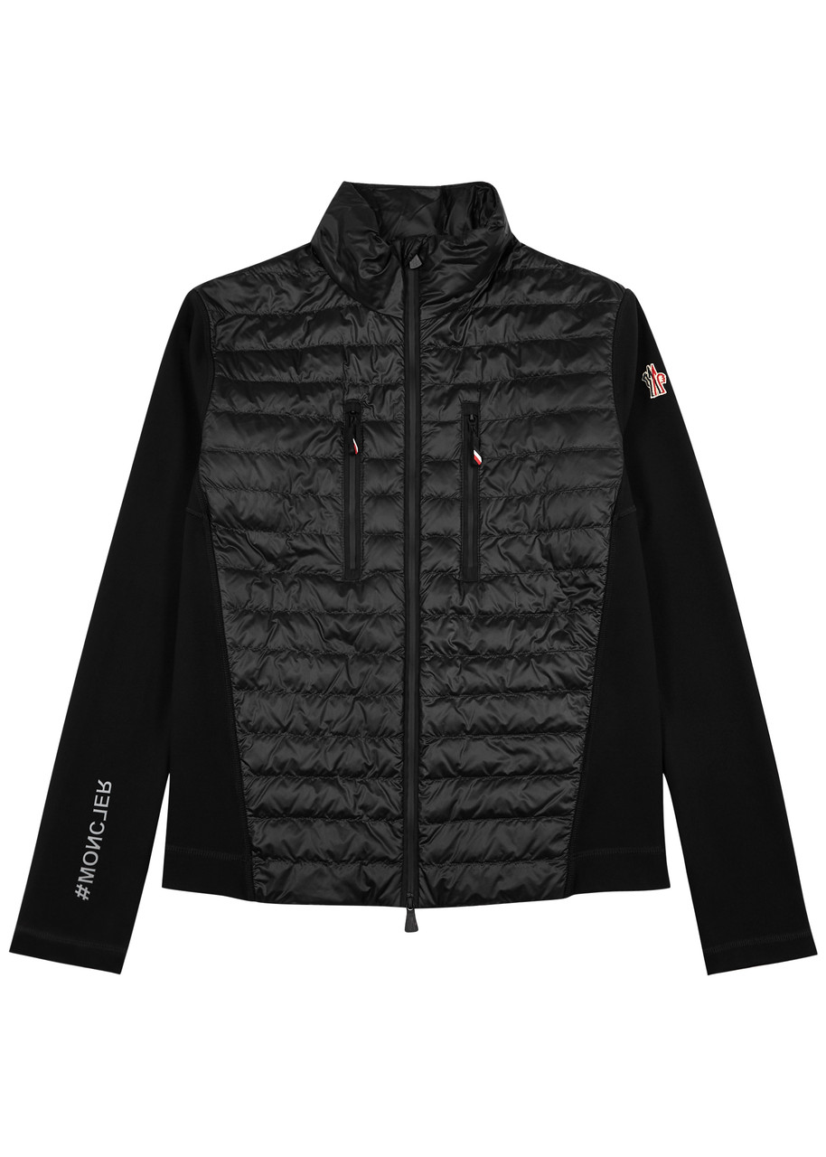 MONCLER GRENOBLE Day-Namic quilted shell and stretch-jersey jacket