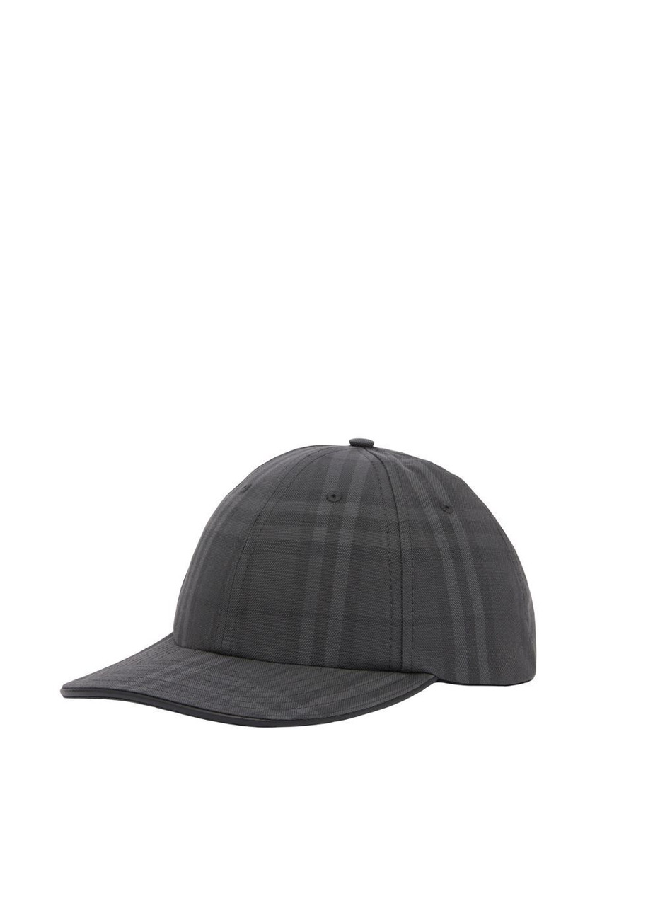 BURBERRY Logo detail check cotton baseball cap | Harvey Nichols