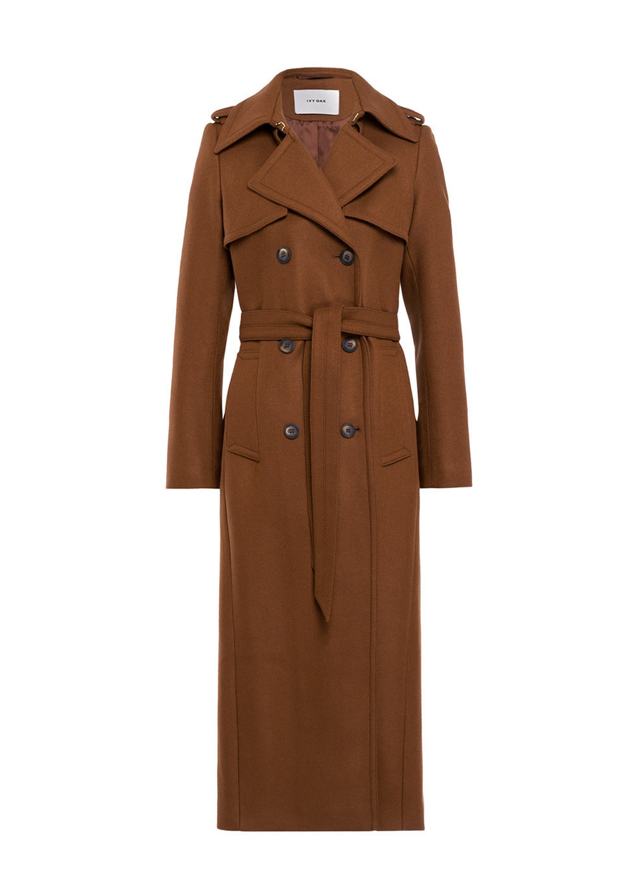 IVY OAK Charlotte rose coat Harvey Nichols