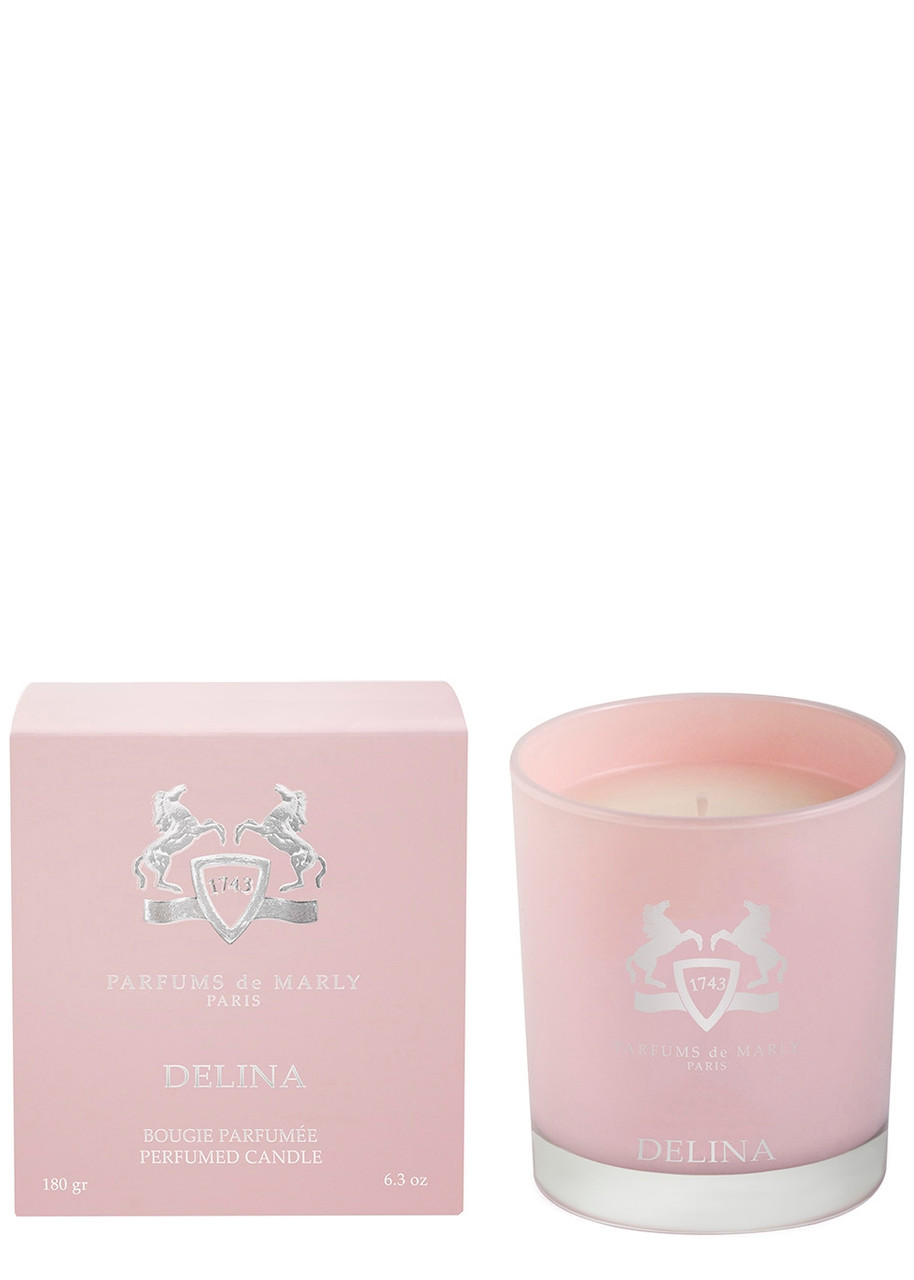 PARFUMS DE MARLY Delina Scented Candle 200g | Harvey Nichols