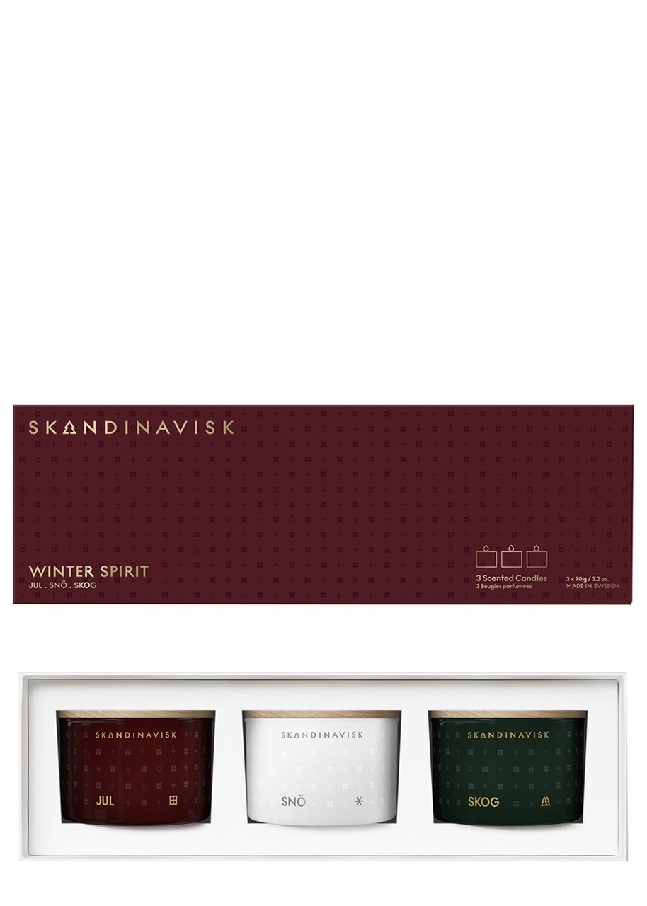 SKANDINAVISK Winter Spirit Mini Candle Giftset