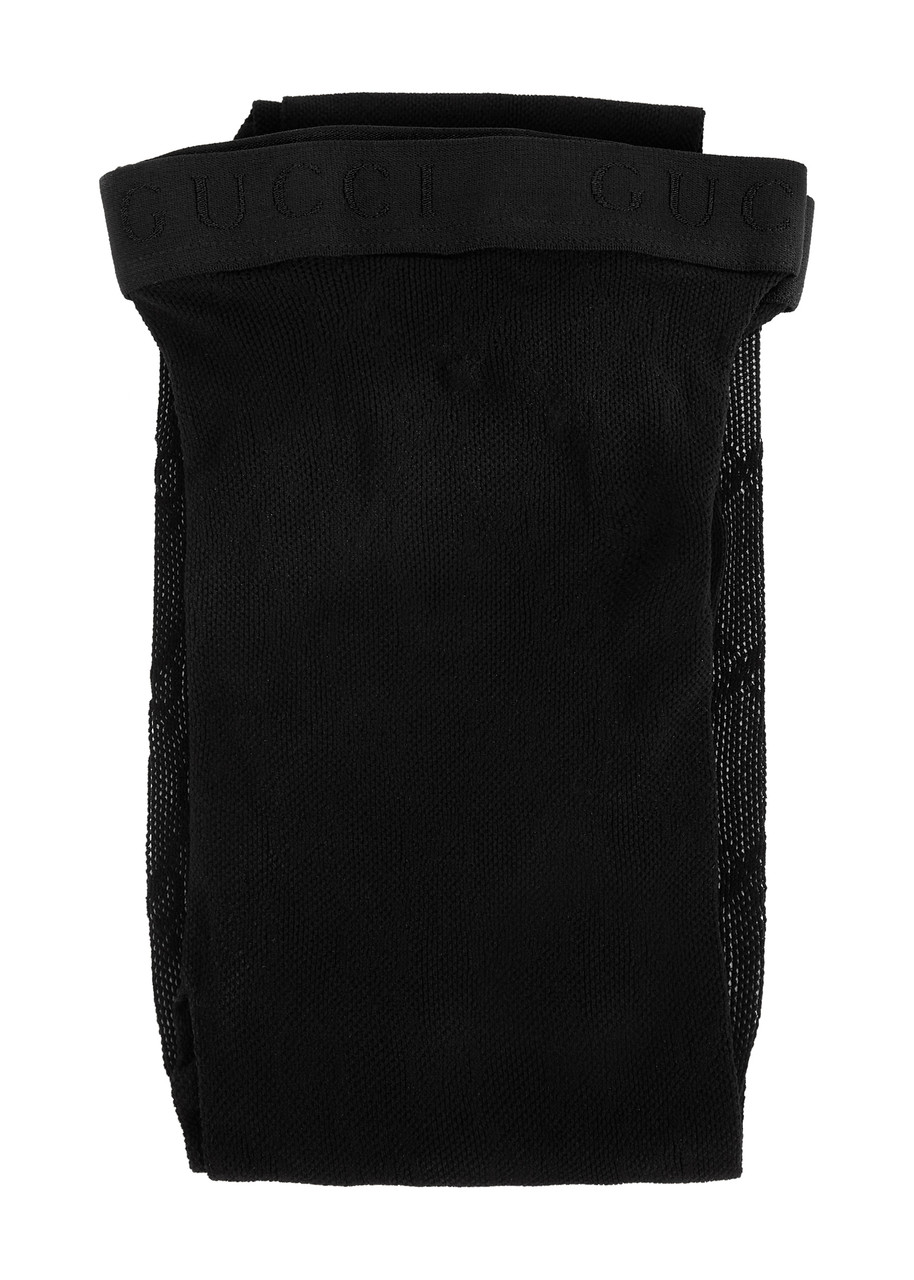 Gucci GG supreme tights in black