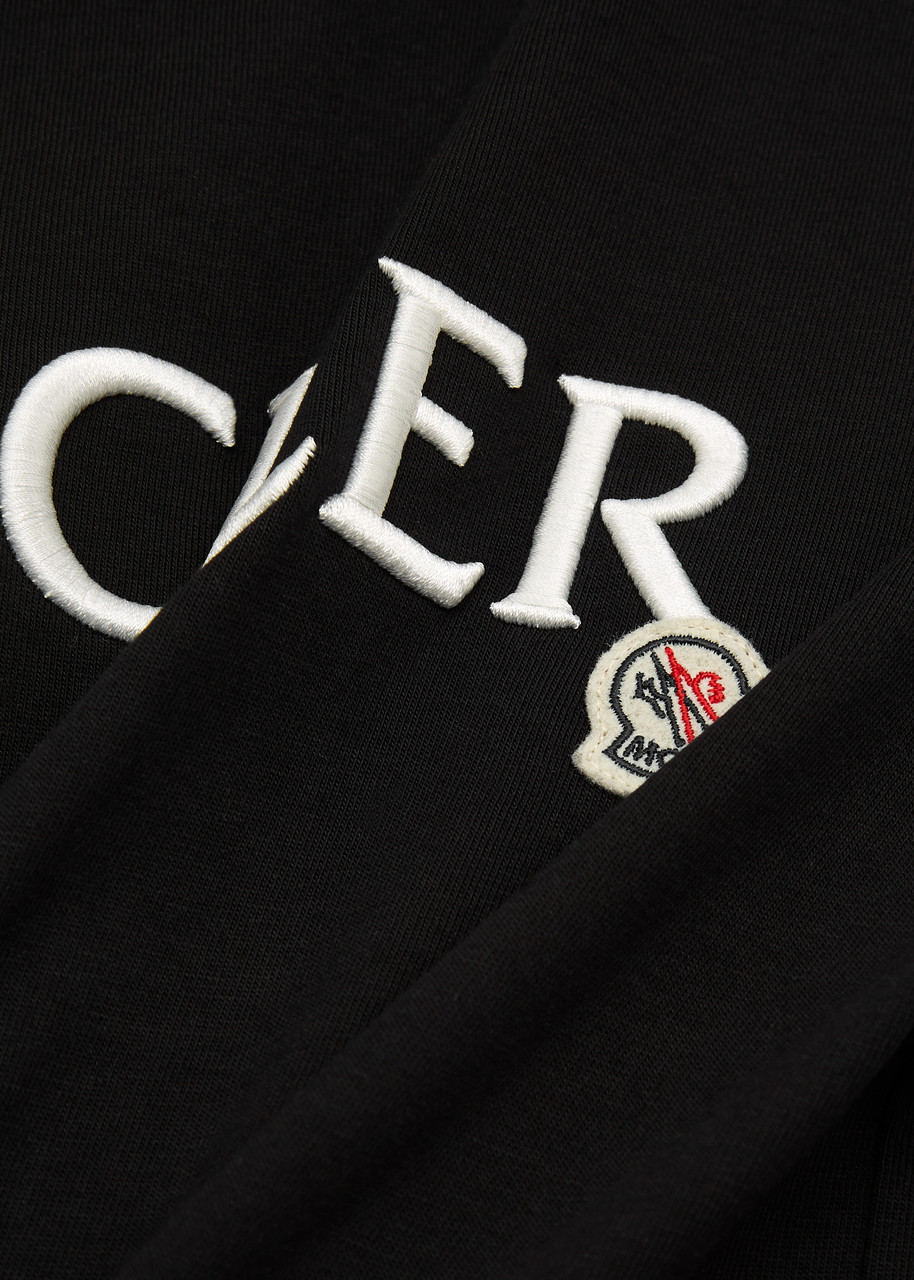 MONCLER Logo-embroidered cotton T-shirt | Harvey Nichols