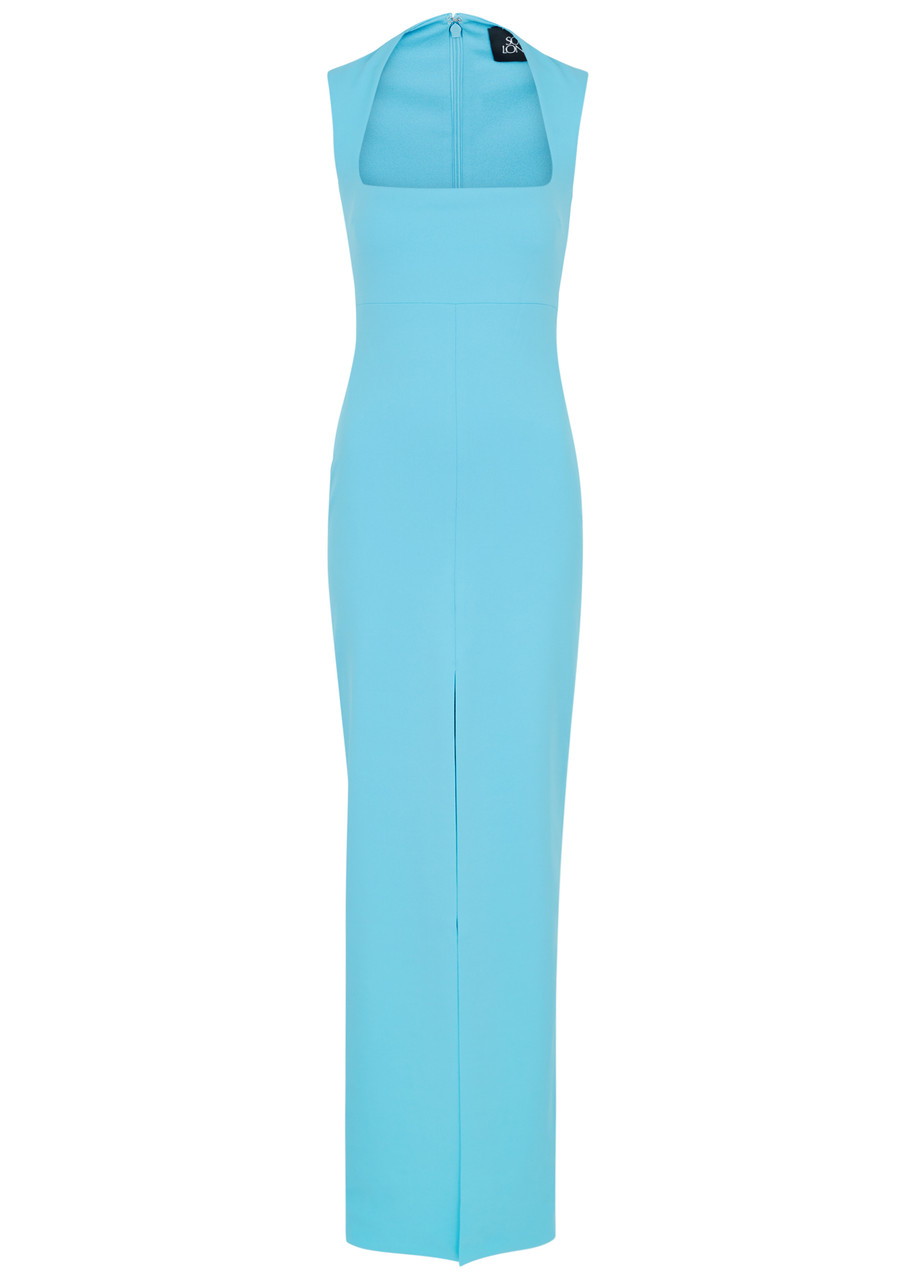 Sofia split-leg maxi dress