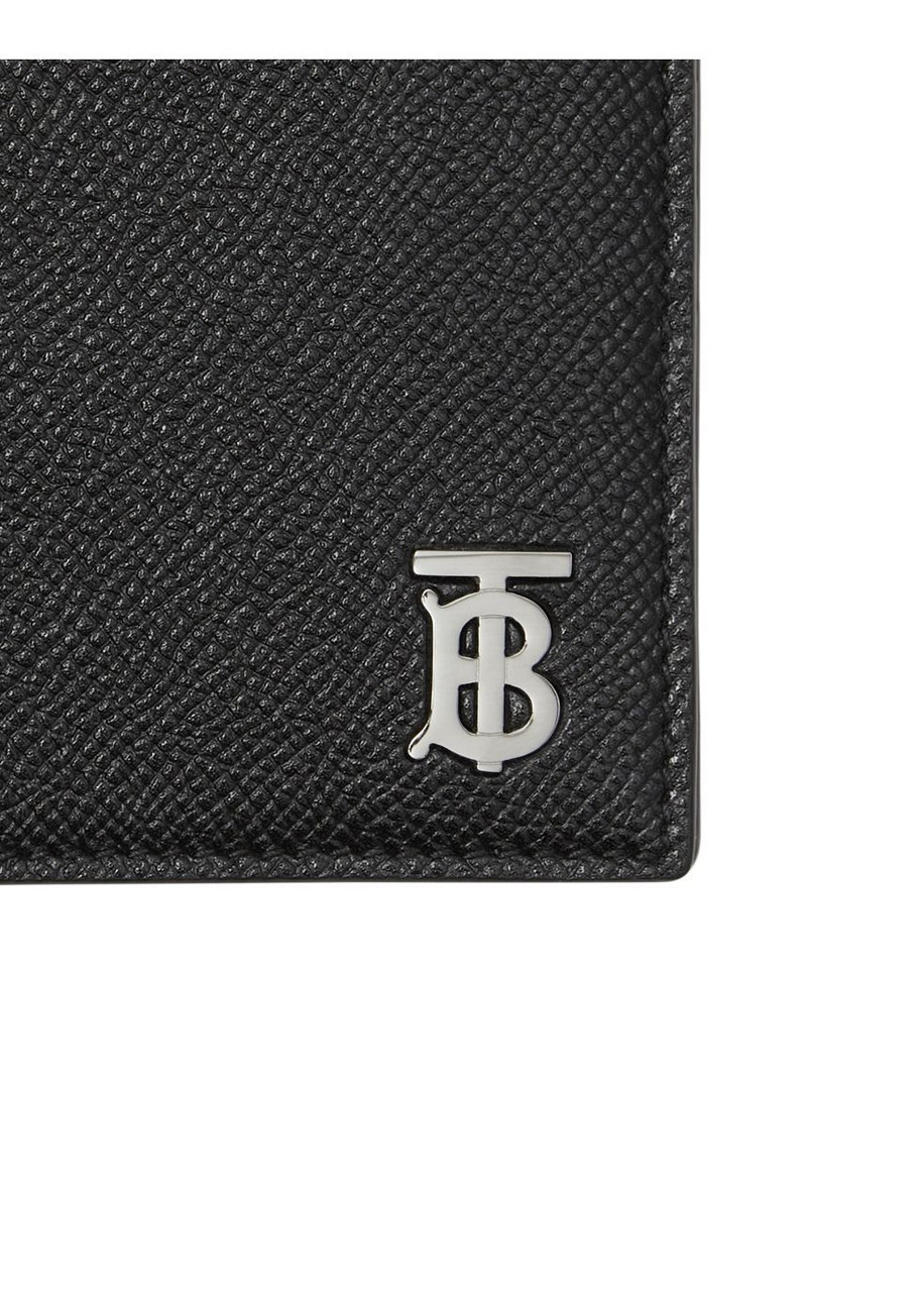 BURBERRY Grainy leather TB bifold wallet Harvey Nichols