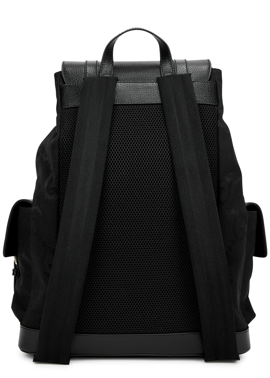 GUCCI Jumbo GG mongrammed canvas backpack | Harvey Nichols