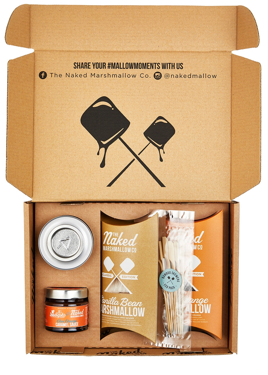 THE NAKED MARSHMALLOW CO Chocolate Lovers Gourmet Marshmallow Toasting