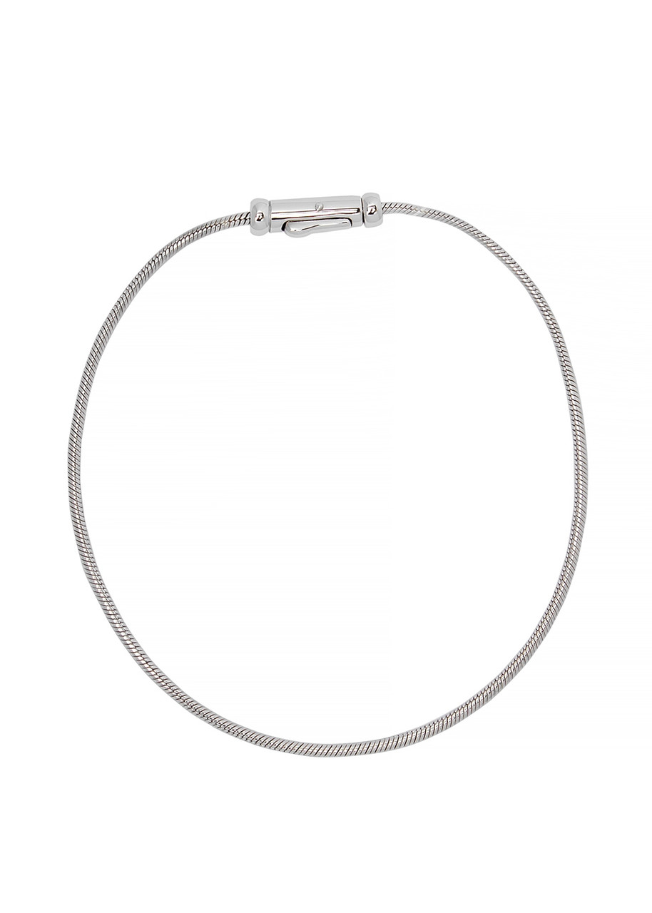 TOM WOOD Boa sterling silver bracelet | Harvey Nichols TOM WOOD Boa sterling silver bracelet | Harvey Nichols