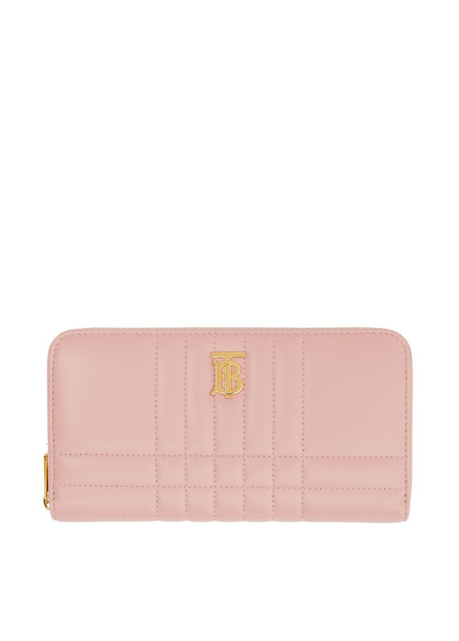 ★Burberry★Lola Quilted Zip Wallet★Pistachio Burberry Lola Lambskin Quilted Zip Wallet () IFCHIC.COM
