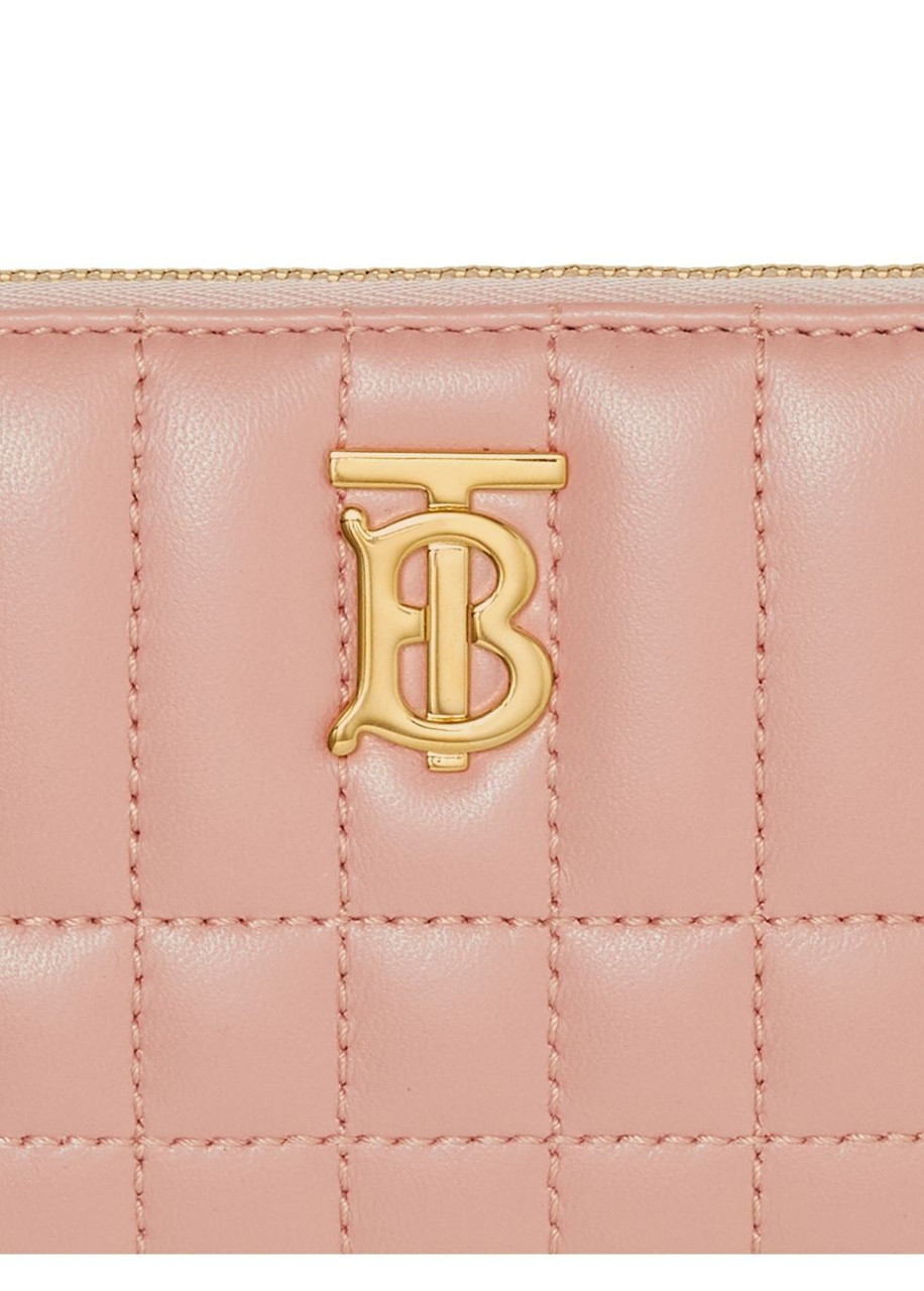 BURBERRY Quilted leather lola zip wallet | Harvey Nichols