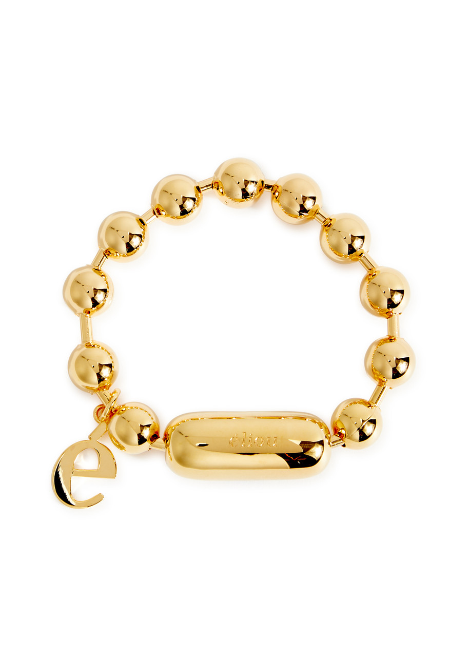 ELIOU Dante 14kt gold-plated bracelet | Harvey Nichols