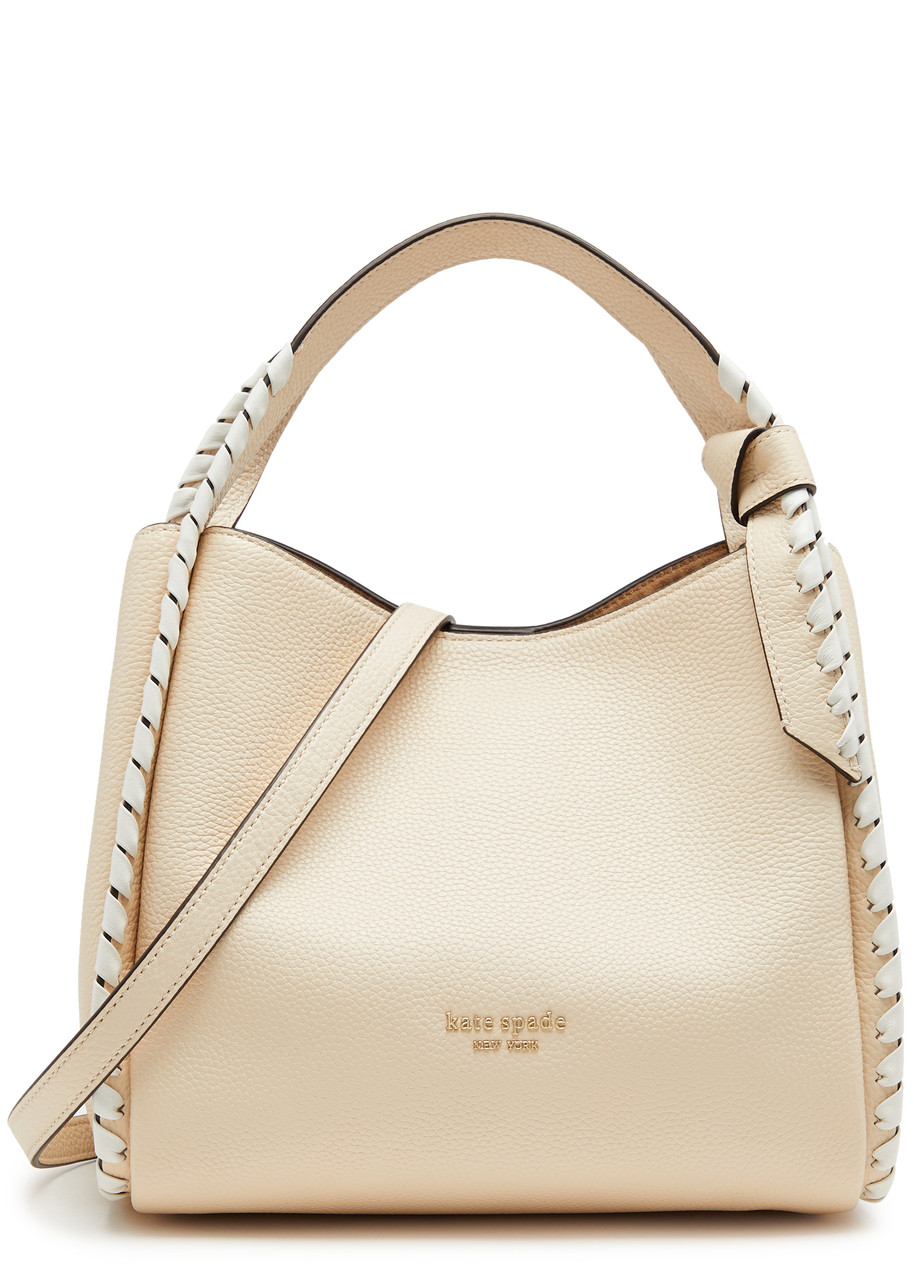 Kate Spade Medium Knott Whipstitched Leather Tote Bag