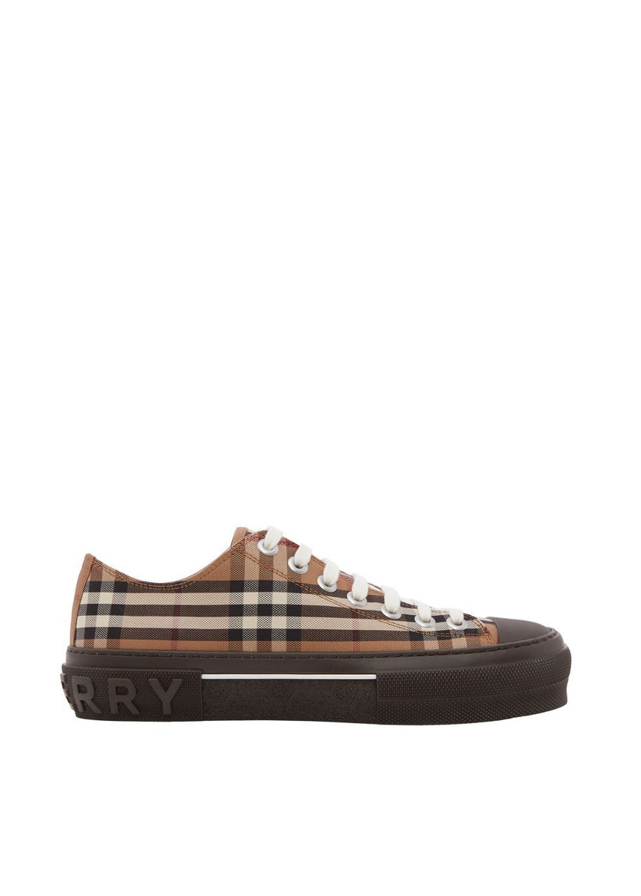 BURBERRY Vintage check cotton sneakers | Harvey Nichols