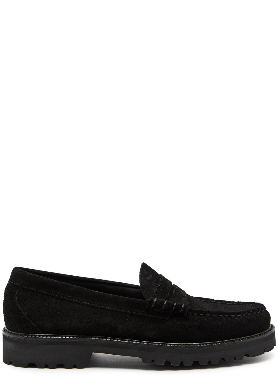 G.H BASS & CO Weejuns 90s suede loafers | Harvey Nichols