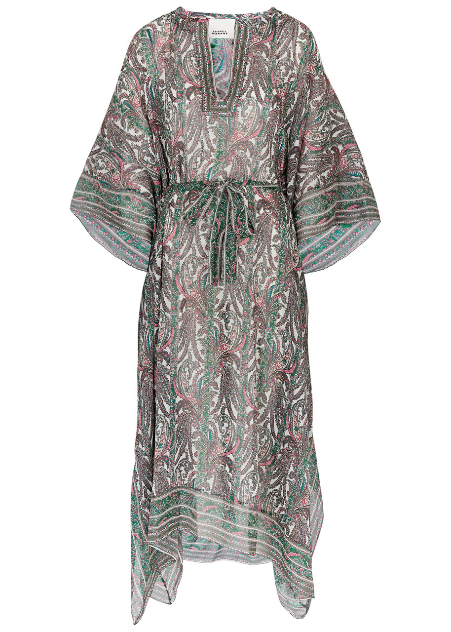 Isabel Marant Bagadhi プリント コットンブレンド ミディドレス ISABEL MARANT Bagadhi printed cotton-blend maxi dress
