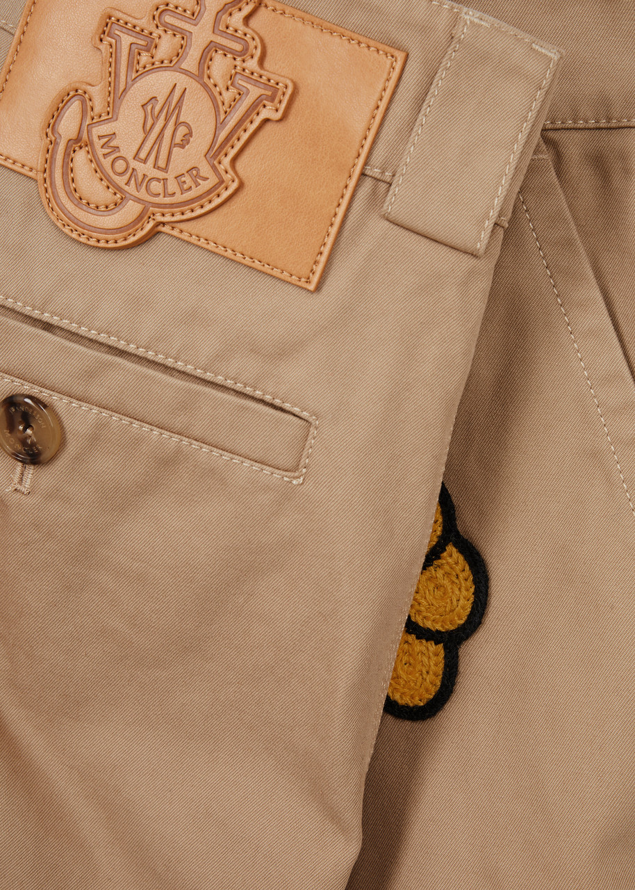 MONCLER 1 Moncler JW Anderson floral cotton shorts | Harvey Nichols