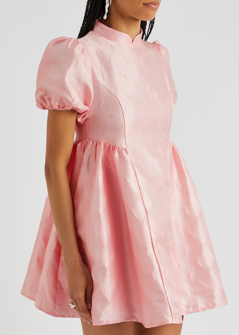 SISTER JANE Angelique floral-jacquard faille mini dress | Harvey