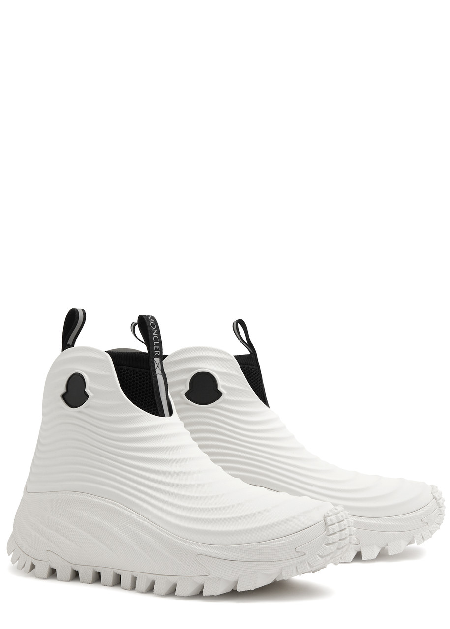 MONCLER X Alicia Keys Acqua rubber rain boots | Harvey Nichols