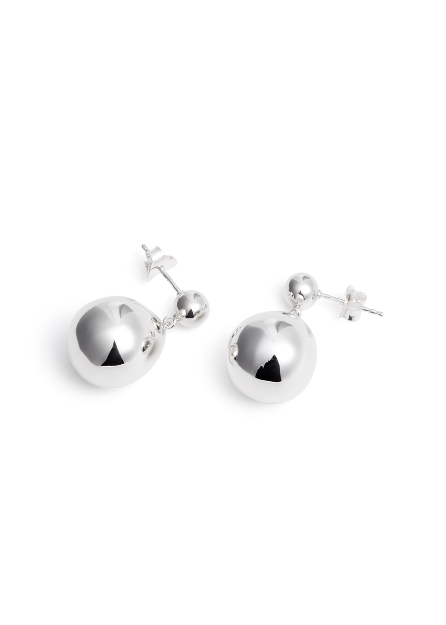 LIE STUDIO The Julie sterling silver drop earrings | Harvey Nichols