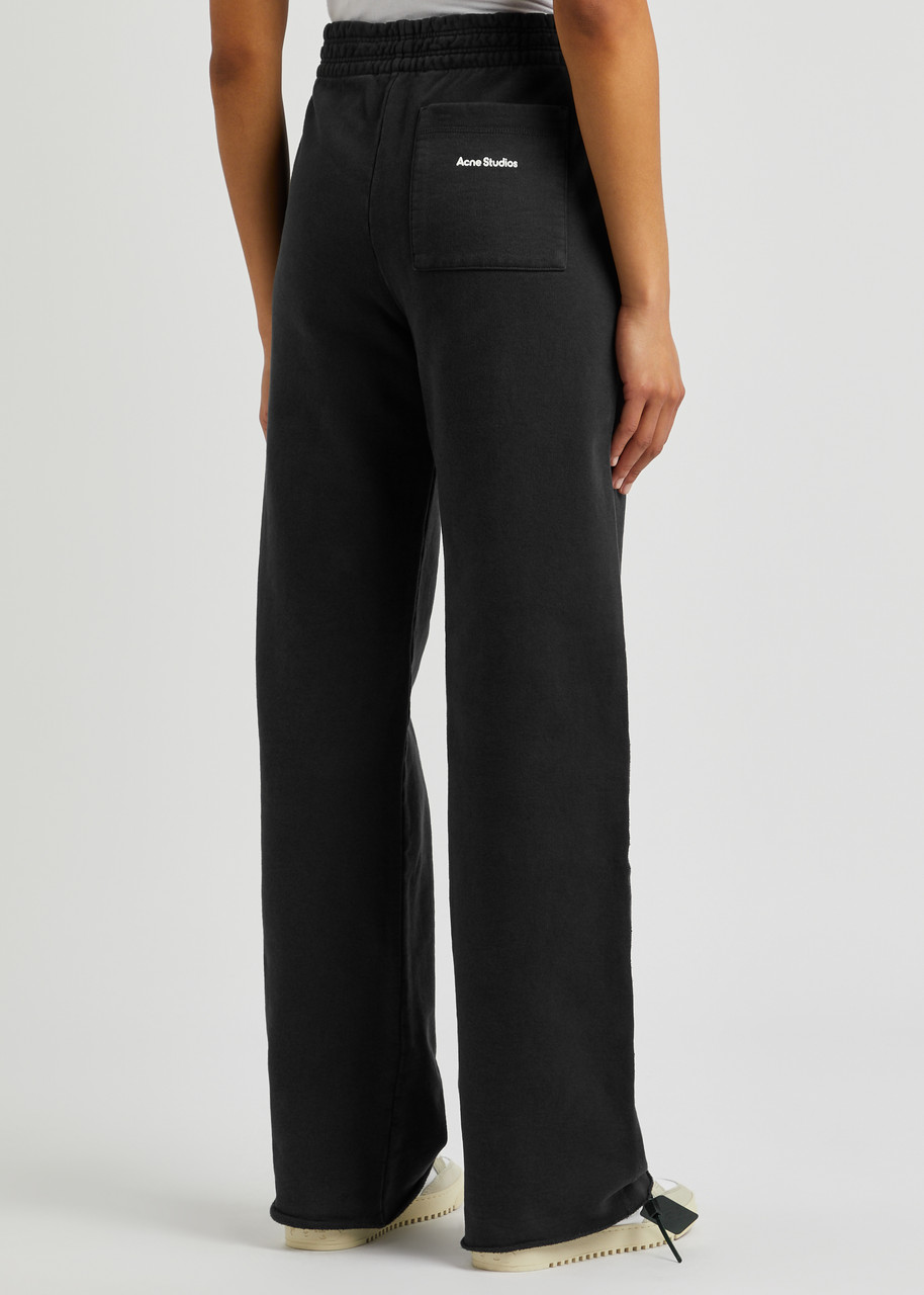 【新品未使用品】Acne studios face logo pants Acne Studios - Logo tape trousers - Charcoal Grey